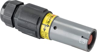 Keraf - Behuizing voor ronde connectors 117135