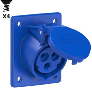 Keraf - CEE-contactdoos, aanbouw 103153