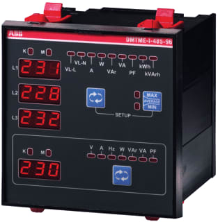 ABB - System pro M compact D Multifunctionele paneelmeter mulpnlmtr multimeter
