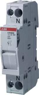 ABB - System pro M compact E90 Houder voor cilindrische zekering Zekerhdr 1P+N 20A