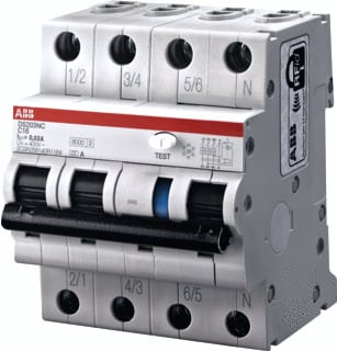 ABB - System pro M compact DS203NC Aardlekautomaat K Kar 32A 30Ma-A