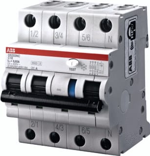 ABB - System pro M compact DS203NC Aardlekautomaat 2Csr256140R3205