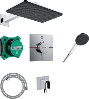 Hansgrohe - Raindance Alive Q Glijstangcombinatie rd al/q dmk inb chr