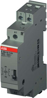 ABB - System pro M compact E290 Bistabiel relais Imprelais 16A 24Vac/12Vdc