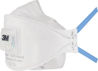 3M - Stofmasker (wegwerp) Stofmasker Ffp2+V9322 Vp10