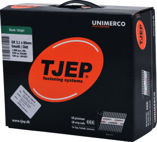 Tjep - Schietnagel gr31/80 glad ds1800