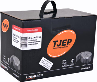 Tjep - Schietnagel ze21/45 ring verz  ds1950
