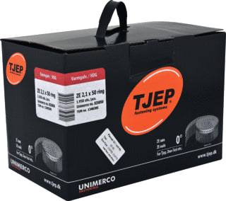 Tjep - Schietnagel ze21/50 ring verz  ds1950