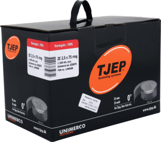 Tjep - Schietnagel ze25/75 ring verz ds1300