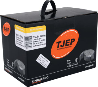 Tjep - Schietnagel ze25/65 rng rvs a4 ds1300