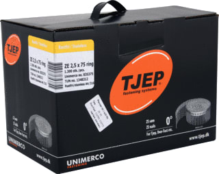 Tjep - Schietnagel ze25/75 rng rvs a4 ds1300