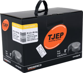Tjep - Schietnagel ze25/50 rng rvs a2 ds1950