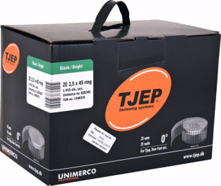 Tjep - Schietnagel ze25/45 ring blank ds1950