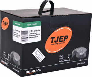 Tjep - Schietnagel ze25/75 ring blank ds1300