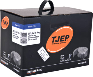 Tjep - Schietnagel ze25/45 ring galv  ds1950