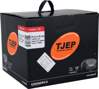 Tjep - Schietnagel pc25/65 ring verz  ds1600