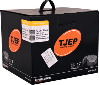 Tjep - Schietnagel pc25/51 rng rvs a4 ds2400