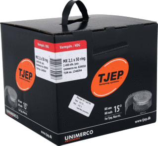 Tjep - Schietnagel mx21/50 ring verz ds2400