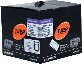 Tjep - Schietnagel bc40/40 anker galv ds1600