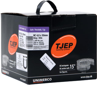 Tjep - Schietnagel bc40/50 anker galv ds1200