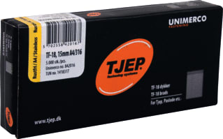Tjep - Schietnagel tf18 15brad rvs a4 ds5000