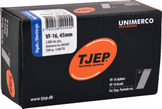Tjep - Schietnagel vf16 45 brad. galv ds2000