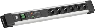 Bachmann - Contactdooscombinatie Conn-6X 230V Ra+Overspbev