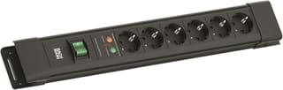 Bachmann - Contactdooscombinatie Conn-6X 230V Ra+Ovrsp+Sch