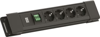 Bachmann - Contactdooscombinatie Conn-4X 230V Ra+Schak Ra