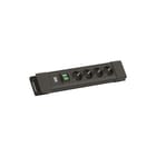 Bachmann - Contactdooscombinatie Conn-4X 230V Ra+Schak Ra