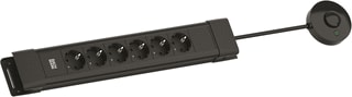 Bachmann - Contactdooscombinatie conn-6x 230v ra+vtscha ra