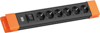 Bachmann - Contactdooscombinatie conn-6x 230v ra+schak ra