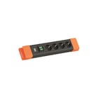 Bachmann - Contactdooscombinatie conn-4x 230v ra+schak ra