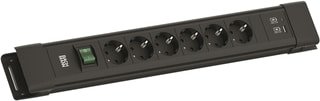 Bachmann - Contactdooscombinatie Conn-6X 230V Ra+1Xusb A/C