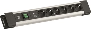 Bachmann - Contactdooscombinatie conn-6x 230v ra+ovrsp+sch