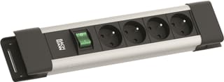 Bachmann - Contactdooscombinatie conn-4x be/fr+schak ra