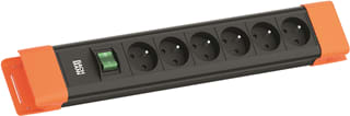 Bachmann - Contactdooscombinatie conn-6x be/fr+schak ra