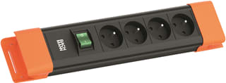 Bachmann - Contactdooscombinatie conn-4x be/fr+schak ra