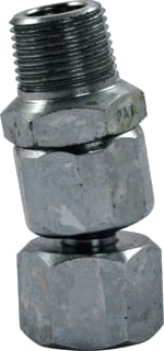 Tjep - Fitting met 2 aansluitingen beweegbr koppeling 106292