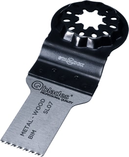 Qblades - Multitoolblad Zaagblad Bi-Metaal 20X50