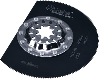 Qblades - Multitoolblad Segmentzaagblad 85