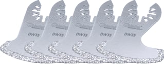 Qblades - Multitoolblad diamant sikkel 58-2   ds5