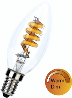 Bailey - LED-lamp Spira Warmdim C35 E14 Hel