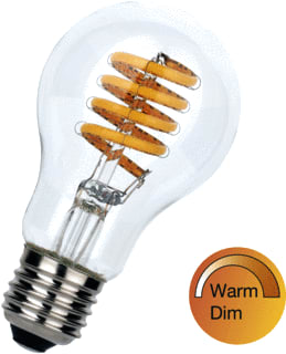 Bailey - LED-lamp Spira Warmdim A60 E27 Hel