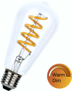 Bailey - LED-lamp Spira Warmdim St64 E27 H