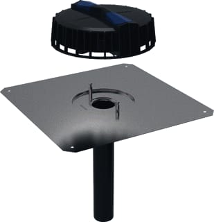Geberit - Pluvia Dakafvoertrechter onderdruksysteem Pe Trechter 12Ls Bit D56