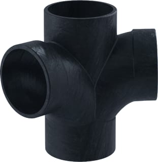 Geberit - Silent-db20 Fitting met 4 aansluitingen Silent Db20 Dub Tstuk 110