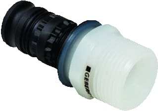 Geberit - Mepla Fitting met 2 aansluitingen Puntstuk 50 1,1/2"
