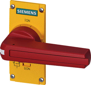 Siemens - Deurkoppeling schakelaar hendel 3kc0 fs3 geel/rood