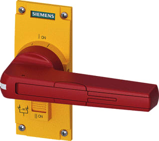 Siemens - Deurkoppeling schakelaar hendel 3kc0 fs4 geel/rood